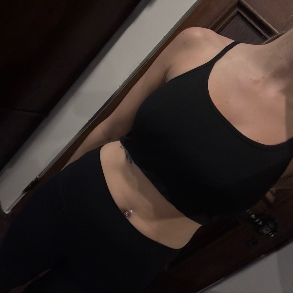 Richer Poorer Black bralette